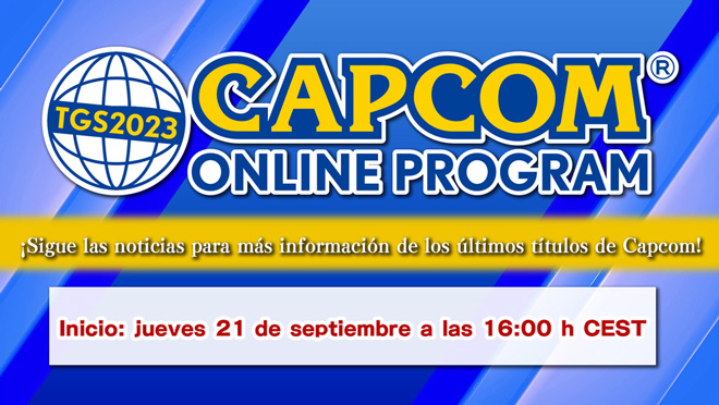 Programa especial online de Capcom para el TGS 2023