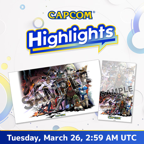 Participate in the Capcom Highlights survey to earn a special background!