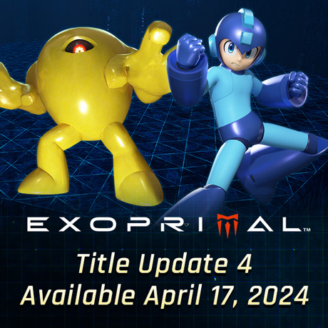 Exoprimal Title Update 4 is now live!   This includes the Mega Man Collab, β variant exosuits, a new mode, and more!